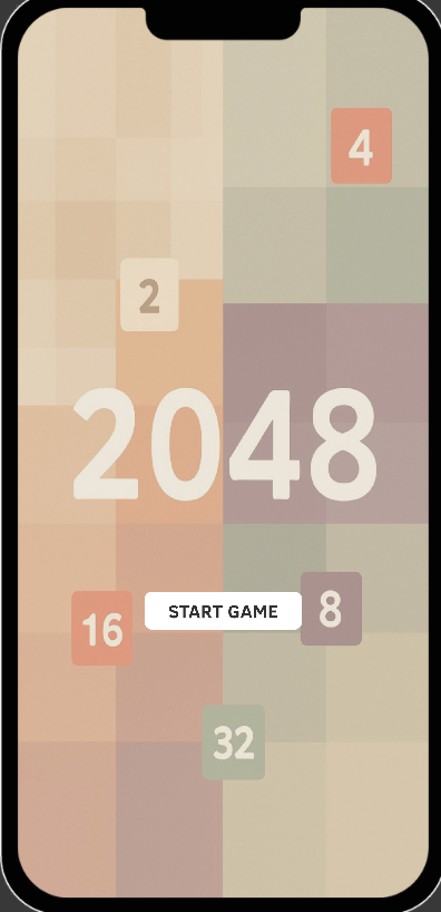 2048 gameplay screenshot 1
